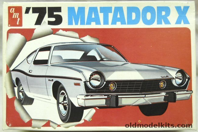 AMT 1/25 AMC 1975 Matador X - Street or Stock, T452 plastic model kit